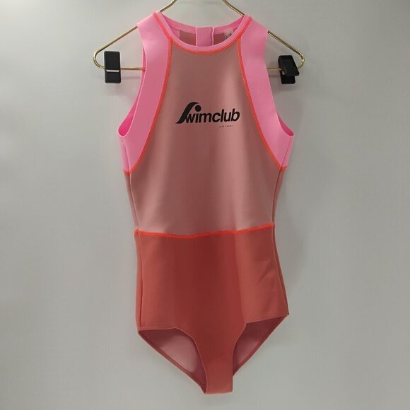 LOVE STORIES SWIMCLUB ONE PIECE SWUIMSUIT PINK NEW WTH TAGS BODY GLOVE STYLE SUR - Picture 2 of 11